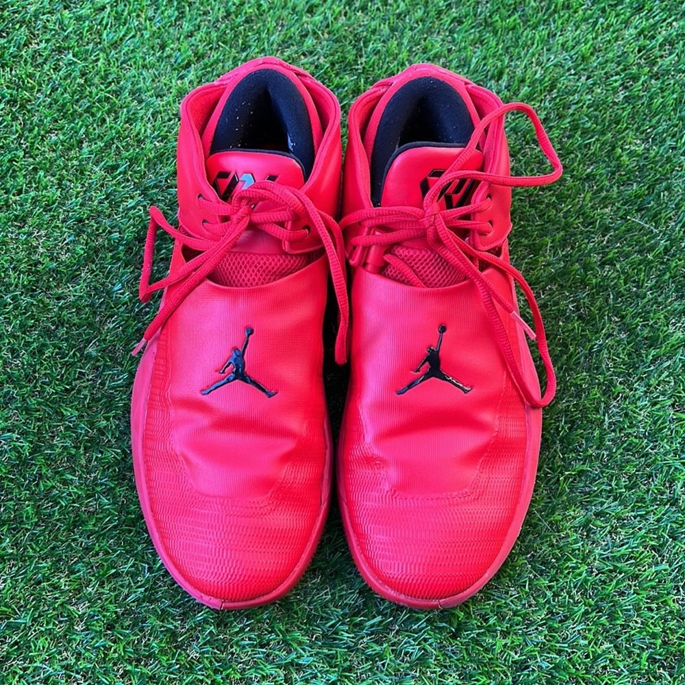 Jordan Red Athletic Shoes